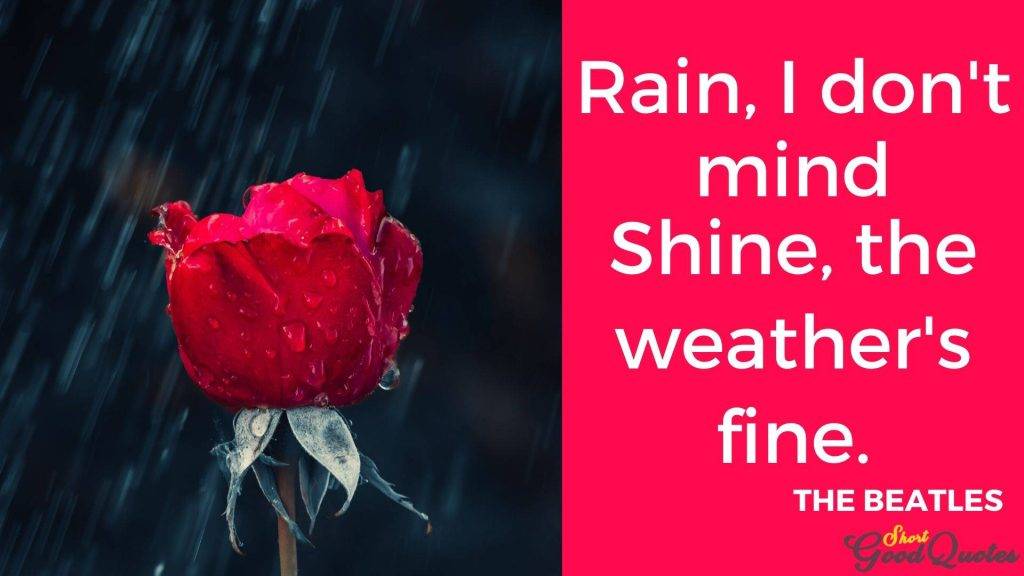 beautiful rainy day quotes