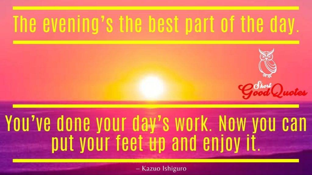 good evening blessing message