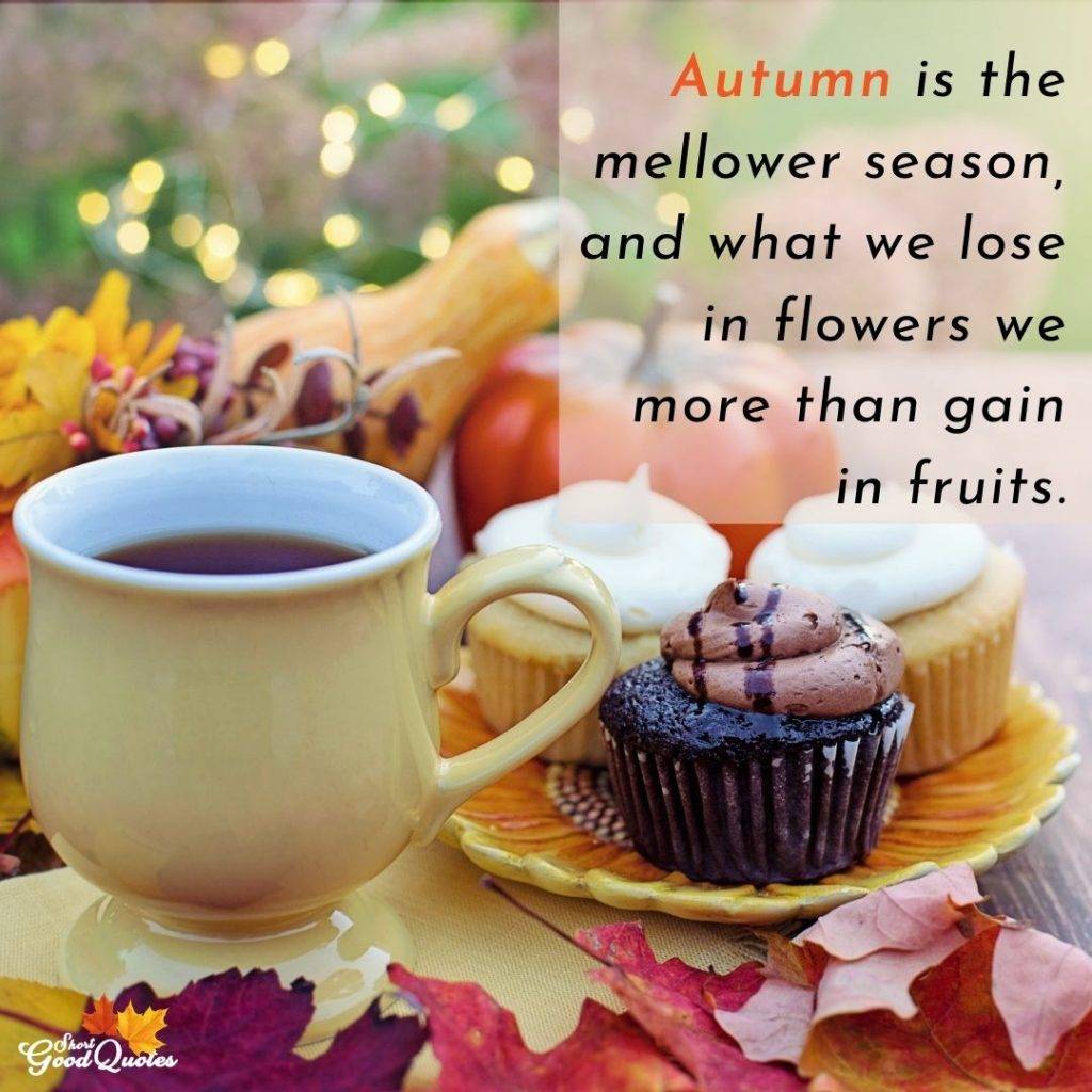autumn quotes in english