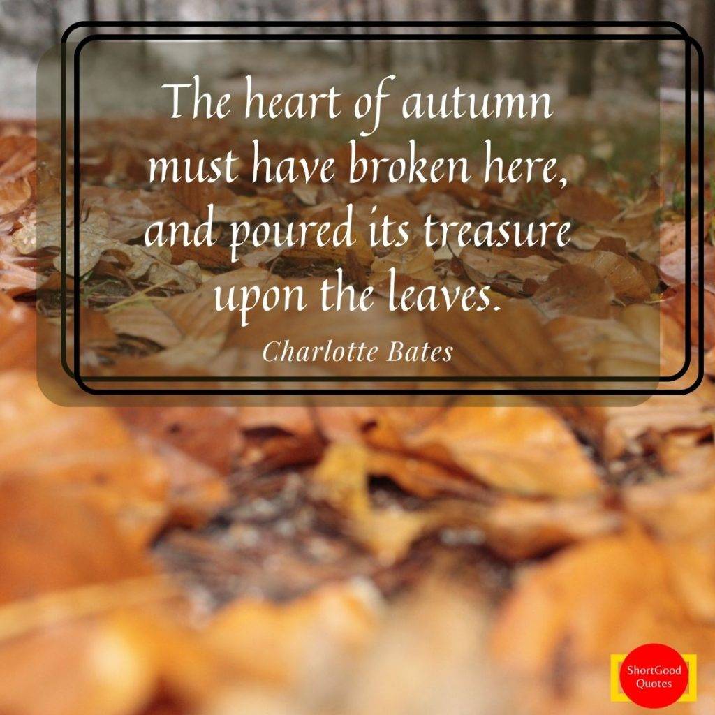 Quotes About Fall and Autumn Season