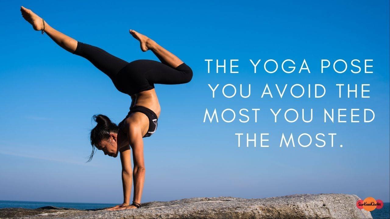 55 Motivational Yoga Quotes about Life & Empowering Yoga – ShortGoodQuotes