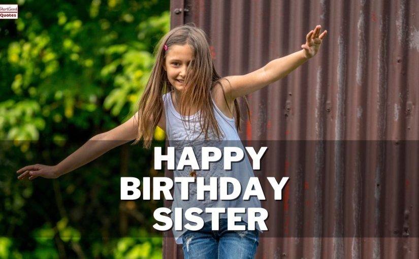 Beautiful Birthday Wishes for Sister 2023