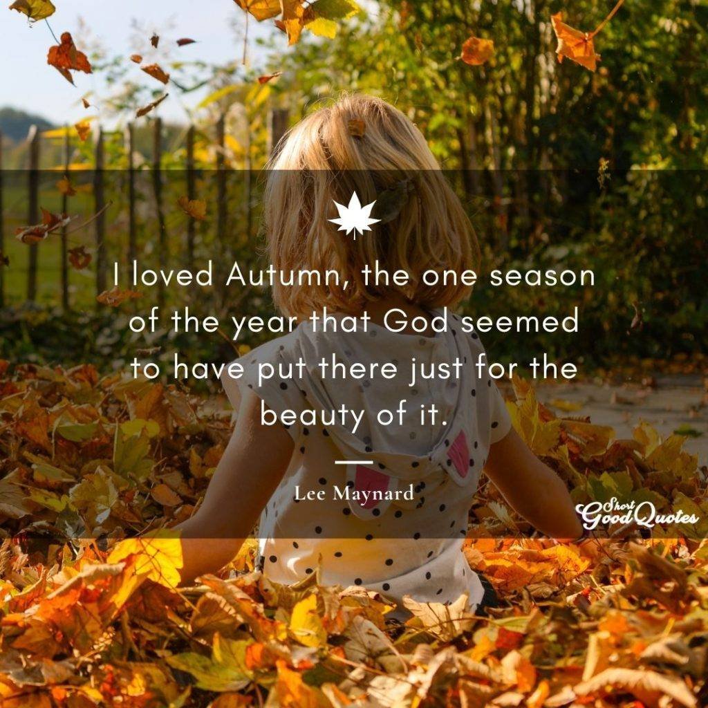 beginning of fall quotes