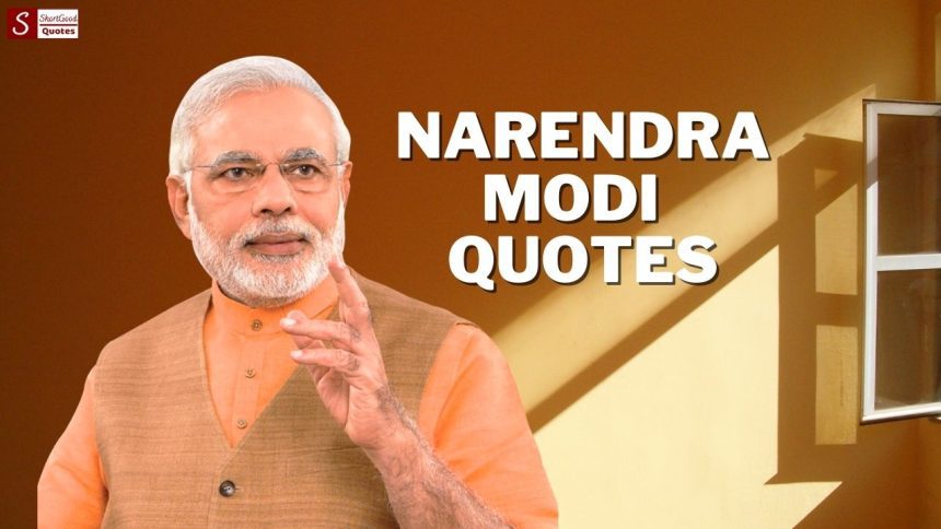 Narendra Modi Motivational Quotes