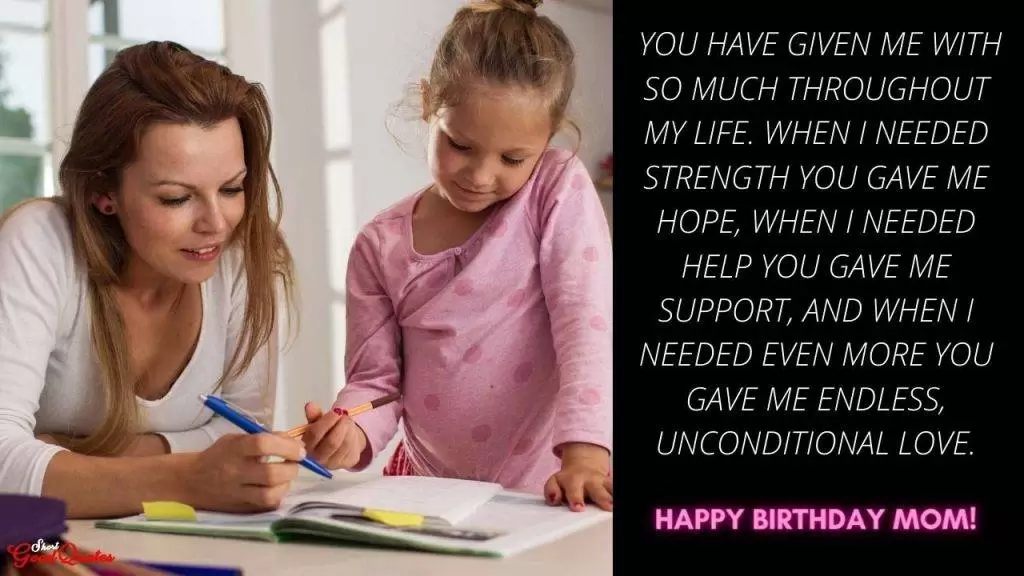 100+ Beautiful Birthday Wishes For Mother - ShortGoodQuotes