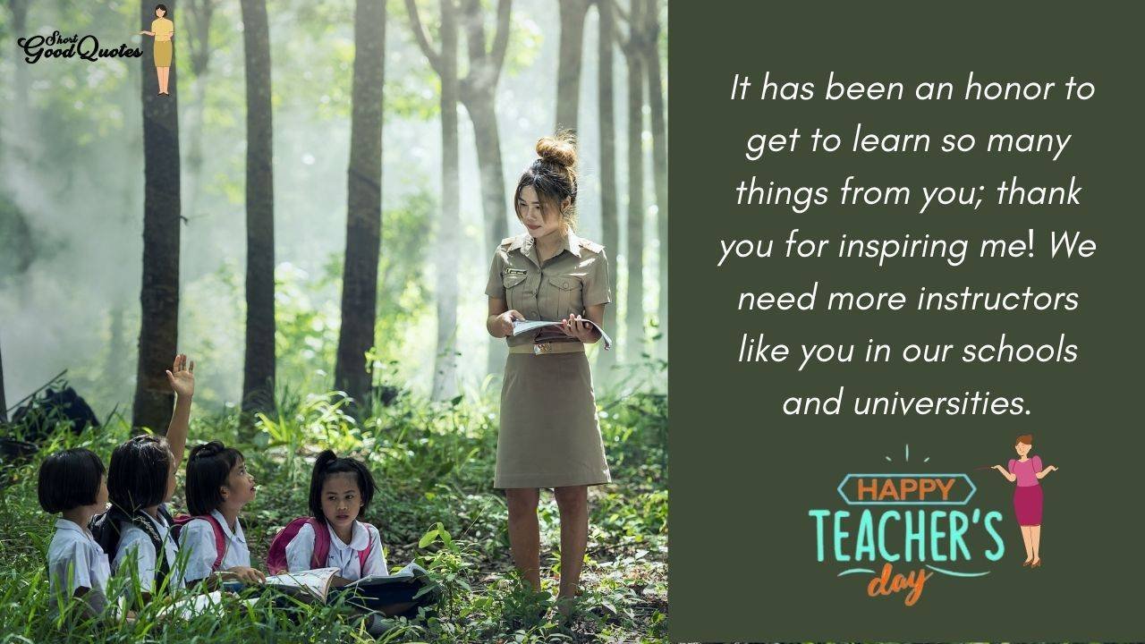 Happy Teachers Day Wishes, Messages and Quotes 2023 – ShortGoodQuotes