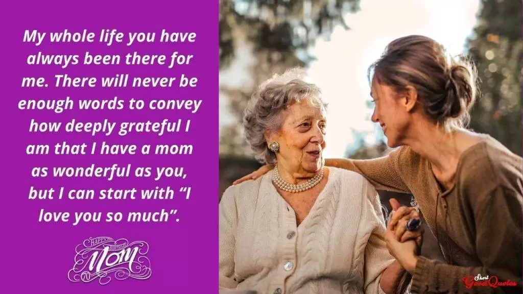 100+ Beautiful Birthday Wishes For Mother - ShortGoodQuotes