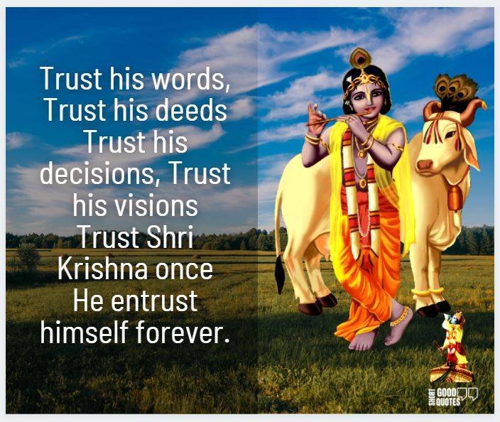 Happy Birthday Kanha ji quotes in English