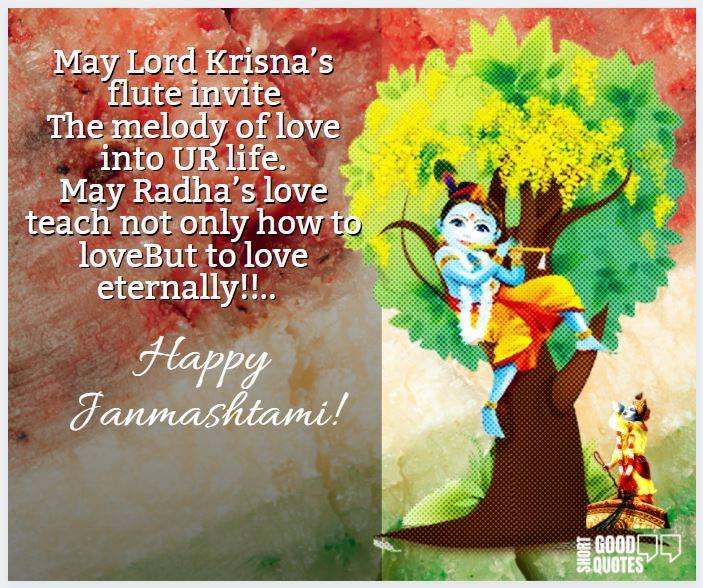 Best Happy Krishna Janmashtami Status For WhatsApp & Facebook