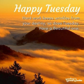 Tuesday Messages : Happy Tuesday Wishes and Quotes - Short Good Quotes