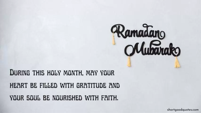Ramadan Mubarak quotes 