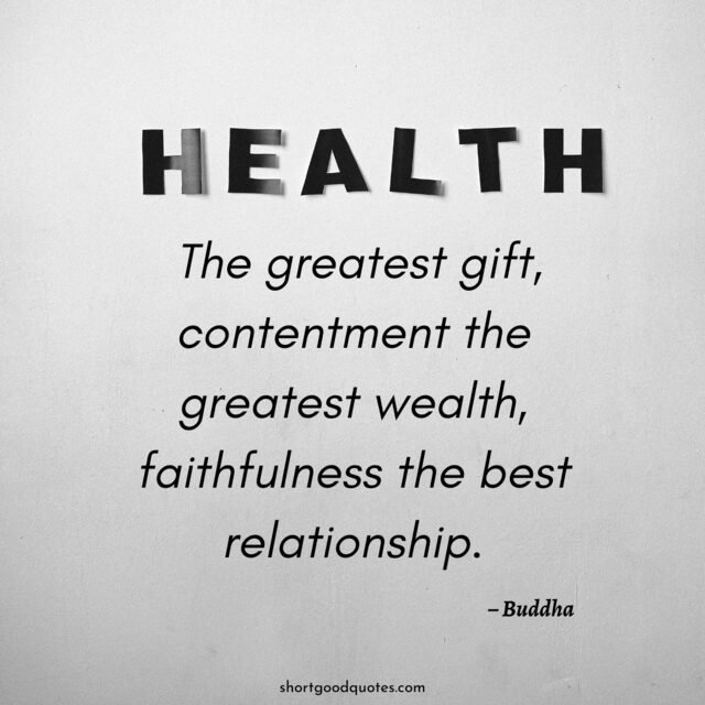 Health Quotes