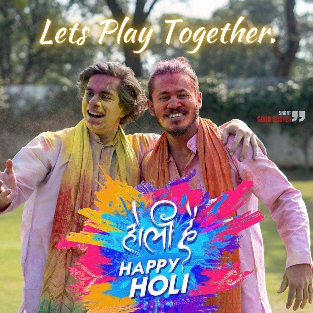 holi message for brother