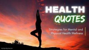 Health Quotes