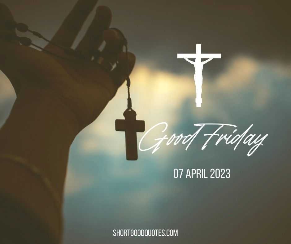 Image of cross on Good Friday