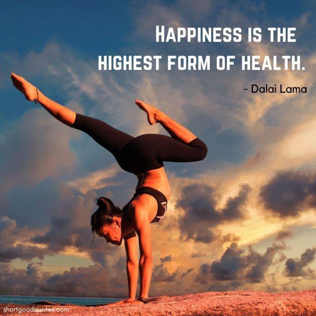 Happiness and health quotes