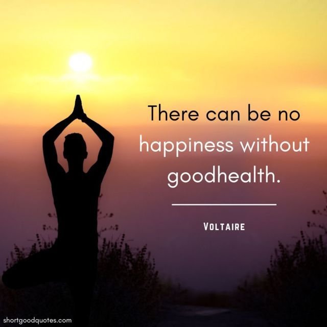 Happiness and health quotes