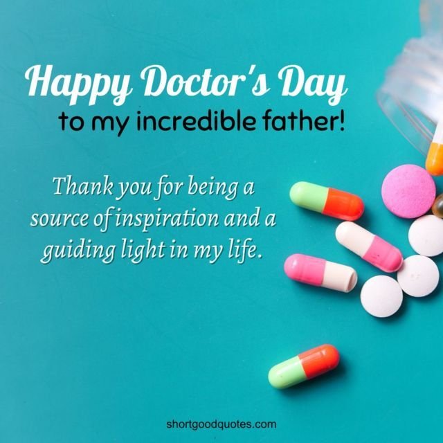 Doctors Day Wishes for Father