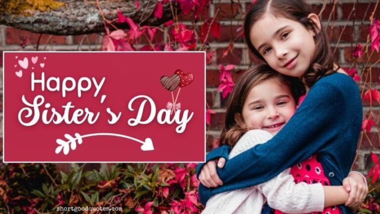 Happy Sisters Day Wishes 2024 Images,