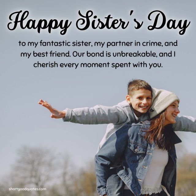 Sisters Day Wishes From Brother