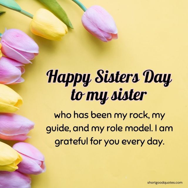 Happy Sisters Day Wishes 2025 Images, Messages and Quotes