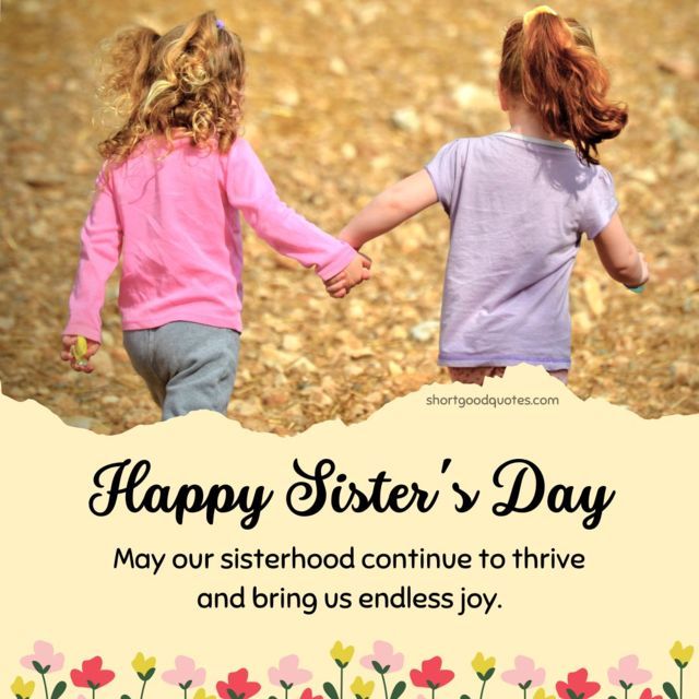 Happy Sisters Day Wishes 2025 Images, Messages and Quotes