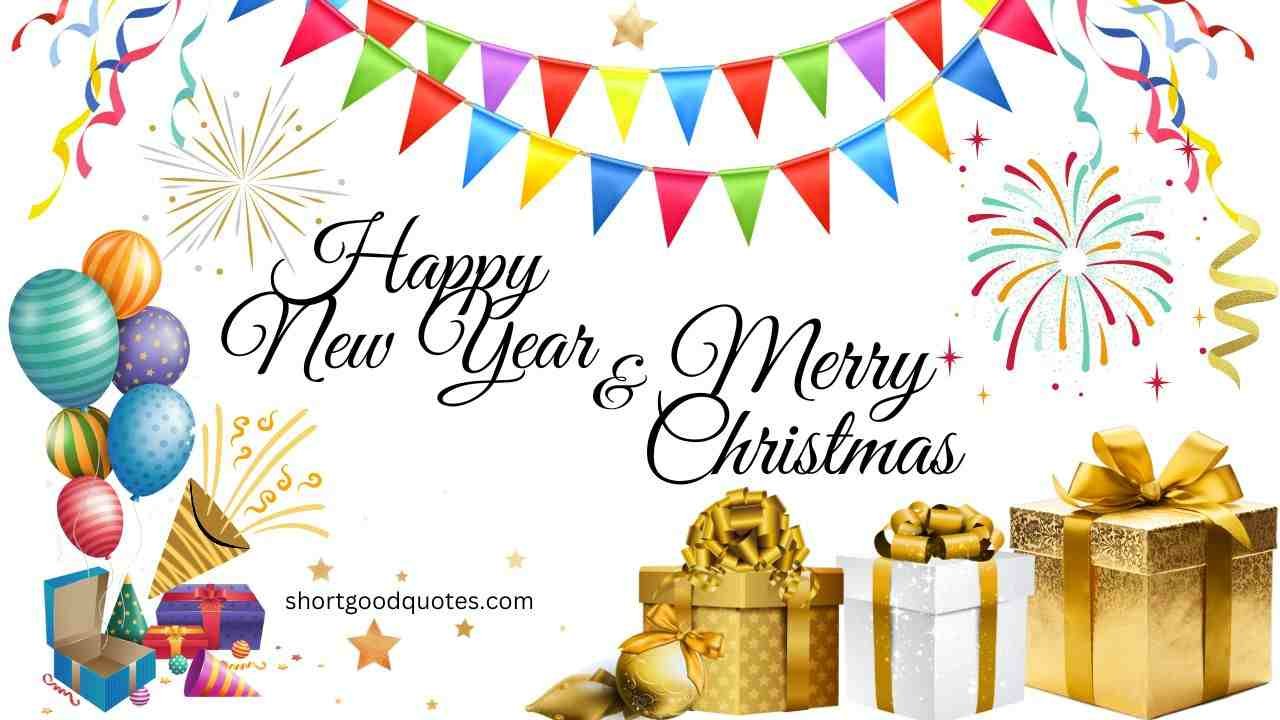 Merry Christmas and Happy New Year Images