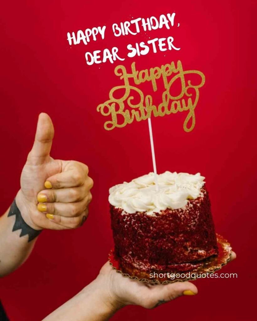 Heart touching birthday wishes for younger sister