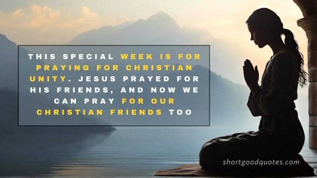 Week of Prayer for Christian Unity Quotes