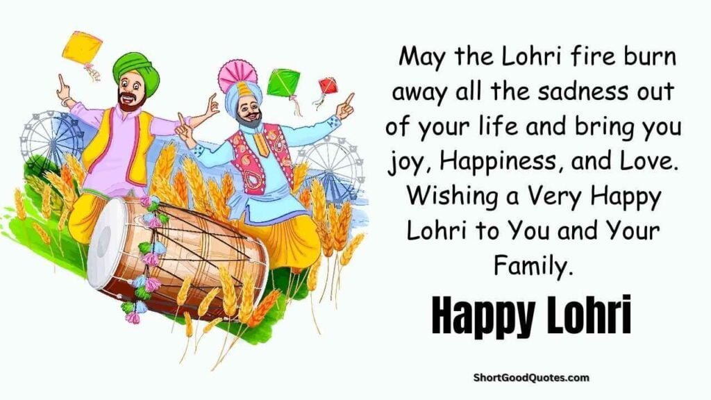 Lohri Wishes messages image